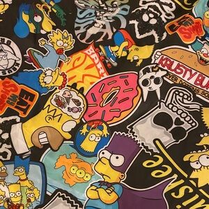 NEW Simpsons Windbreaker